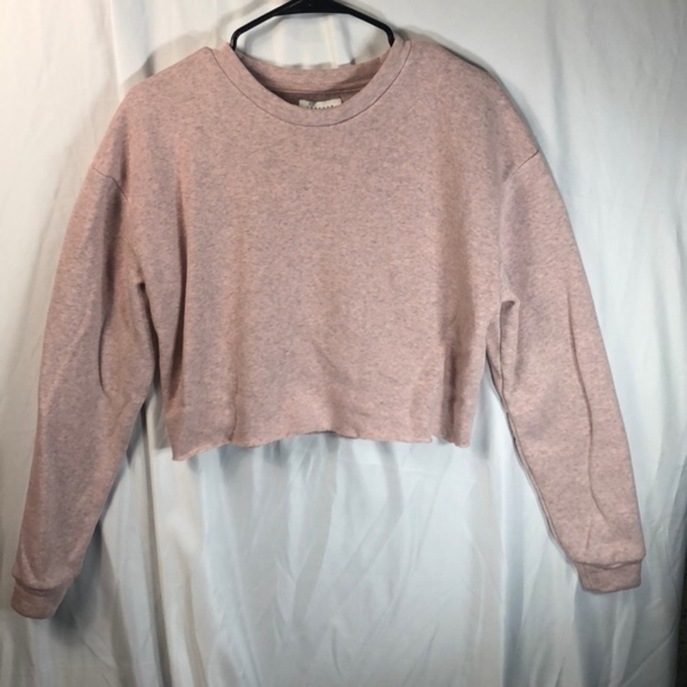 Topshop Women's Crop Crew Neck Sweater Size 2